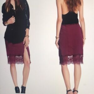 𝅺NWT Free People Shiraz Story Teller Skirt Size Large